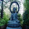 In a Japanese Tea Garden in San Fran.